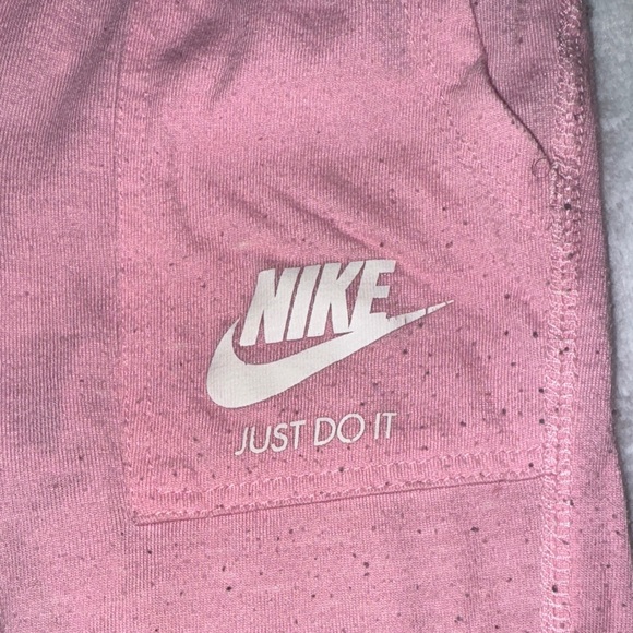 Nike 5 Kids Light Pink Sweatpants with White Logo - Picture 4 of 6